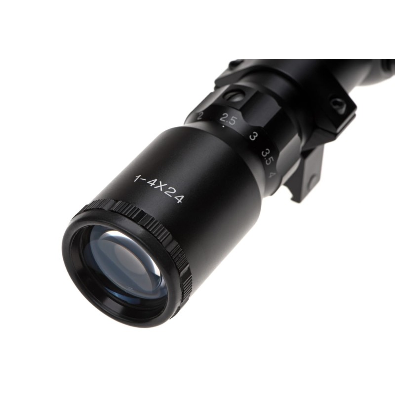 LPVO Style Variable Zoom Optic 1-4x24 - Aim-O