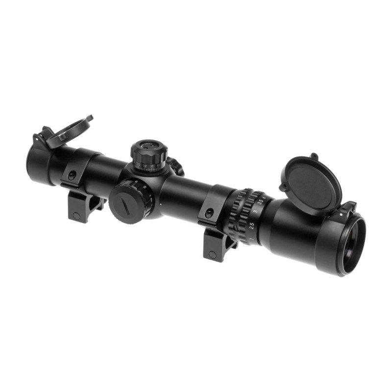 Ottica stile LPVO zoom variabile 1-4x24 SE - Aim-O