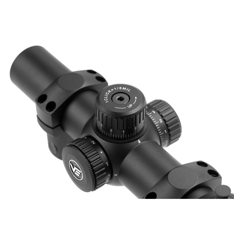 LPVO FORESTER 1-5x24 SFP Fiber Optic Scope - Vector Optics