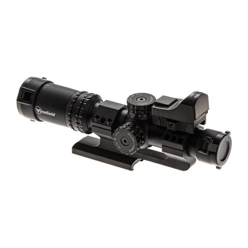 RAPIDSTRIKE Variable Zoom 1-4x24 SFP LPVO Scope with Micro RED DOT - Firefield