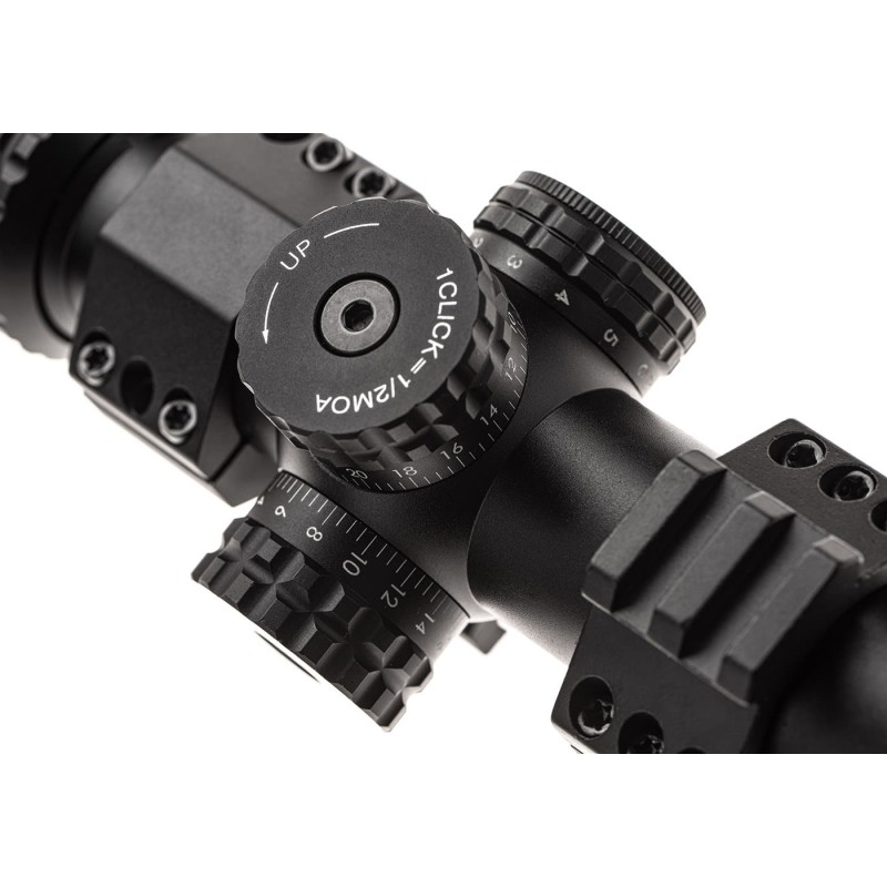 RAPIDSTRIKE Variable Zoom 1-4x24 SFP LPVO Scope with Micro RED DOT - Firefield
