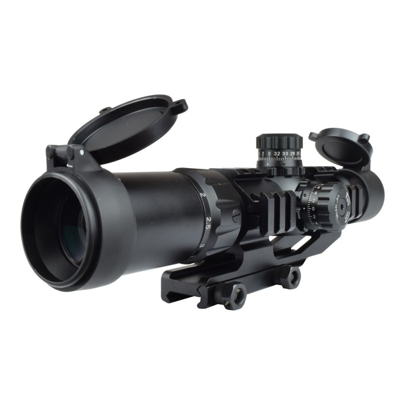 LPVO Style Scope with 1.5-4 Cantilever Mount 30 BE - JS Tactical
