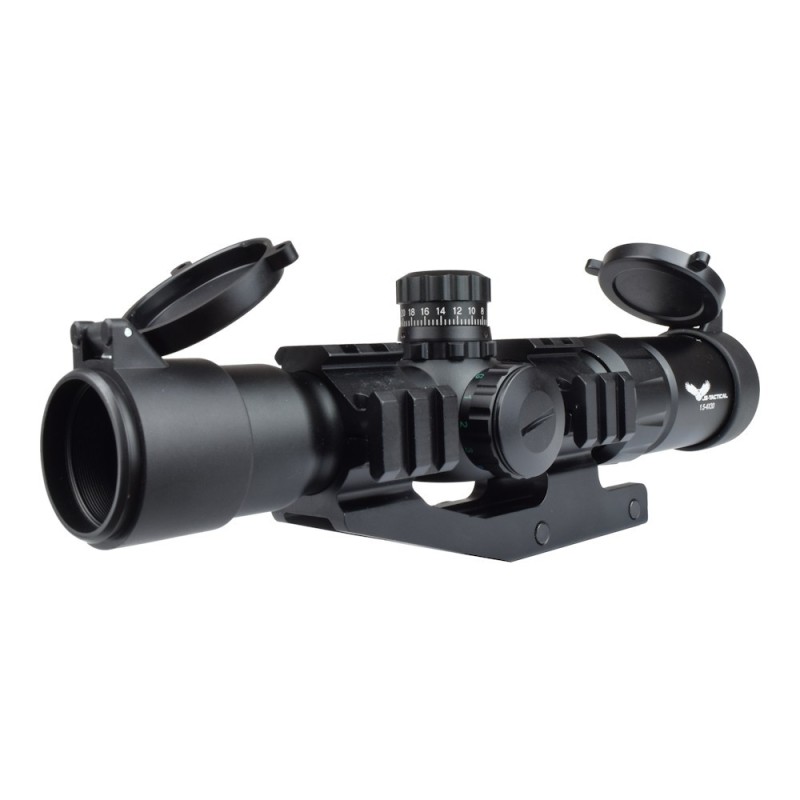 Ottica stile LPVO mount cantilever 1.5-4  30 BE - JS Tactical