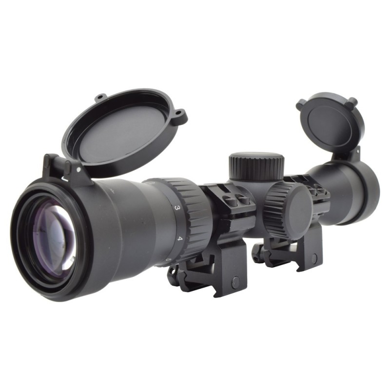Ottica LONG EYE RELIEF 2-7 x 32  - J S Tactical