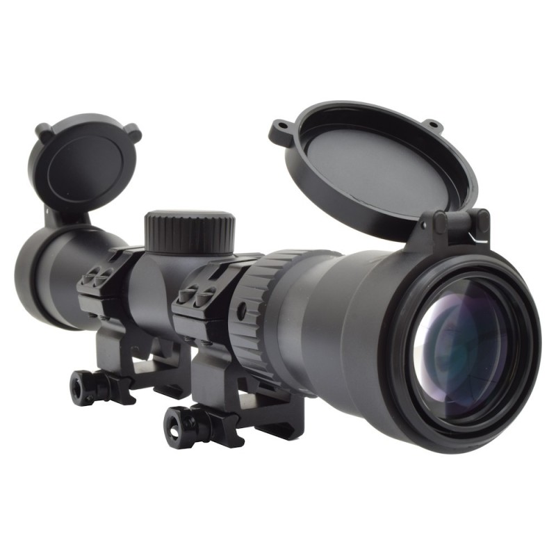 Ottica LONG EYE RELIEF 2-7 x 32  - J S Tactical