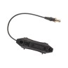 Remote with SINGLE connector UNIVERSAL mount DOUBLE button - WADSN