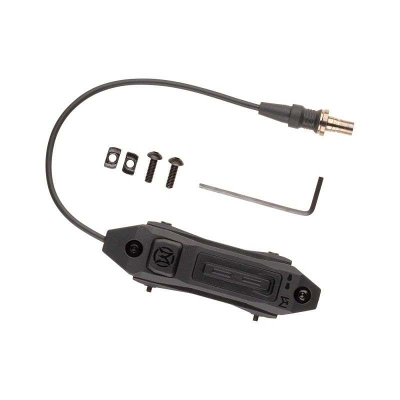 Remote with SINGLE connector UNIVERSAL mount DOUBLE button - WADSN