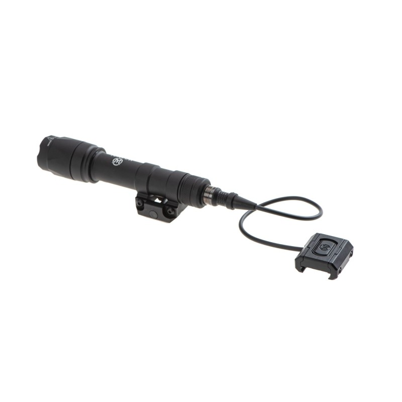Torcia Tattica Per Softair Con Doppio Interruttore – Montaggio Rapido Per M300, M600, Marrone