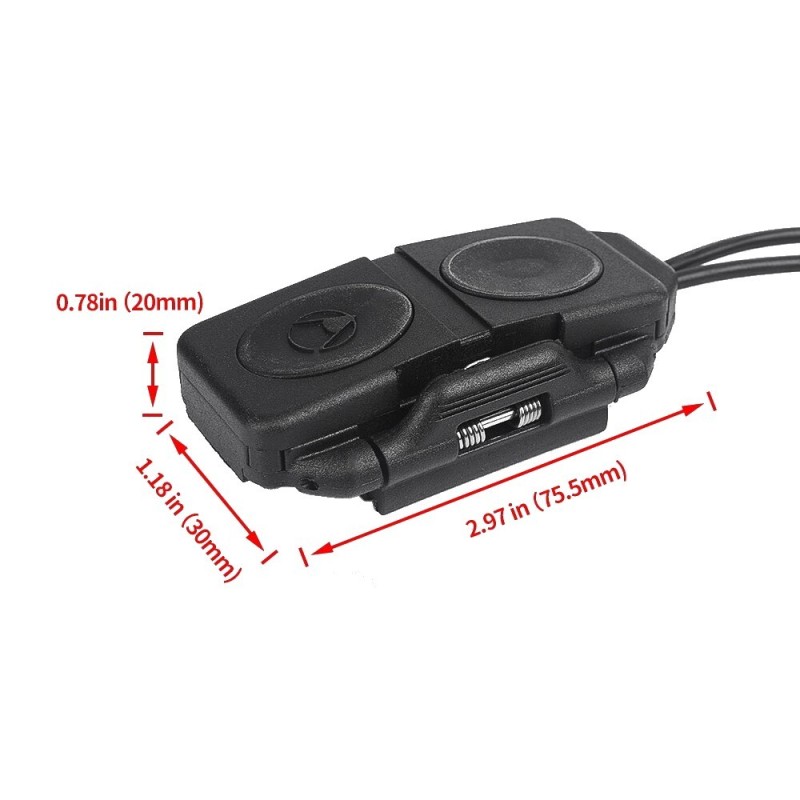 RIS Rail Mount Dual Remote Switch - WADSN