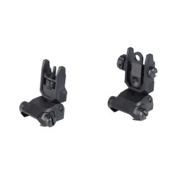 DEFIANCE Style Flip-Up Front and Rear Sight Set - Cyma