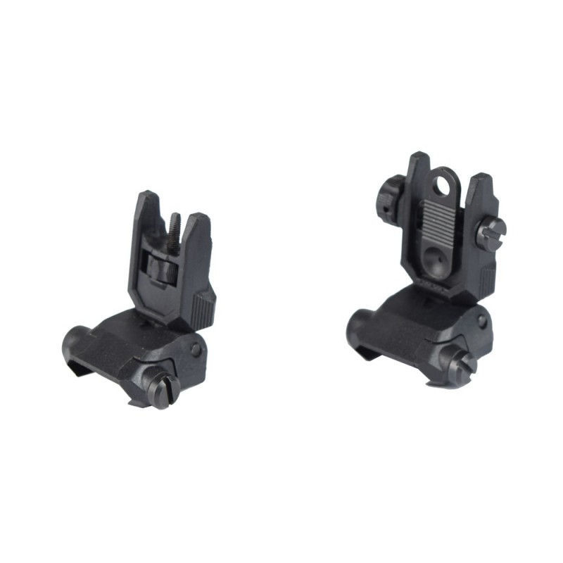 DEFIANCE Style Flip-Up Front and Rear Sight Set - Cyma