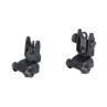 DEFIANCE Style Flip-Up Front and Rear Sight Set - Cyma