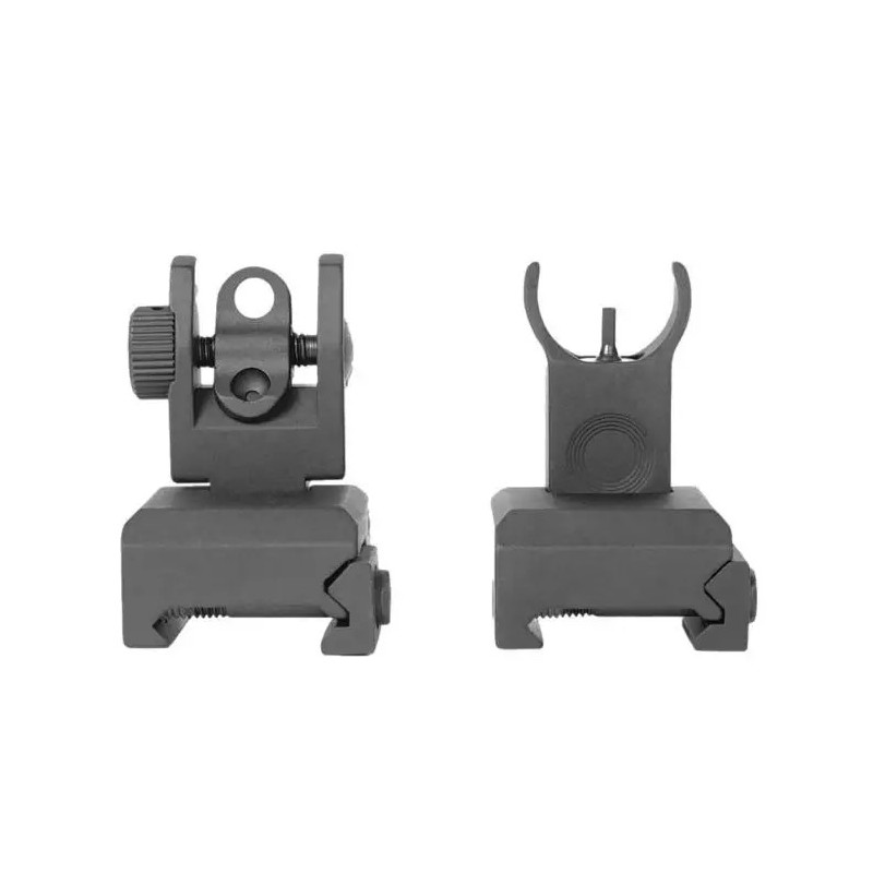 QF BUIS Flip-Up Front and Rear Sight Set - Trinity Force