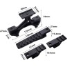 Rialzo triplo stile OMM MICRO per T1 e T2 - WADSN