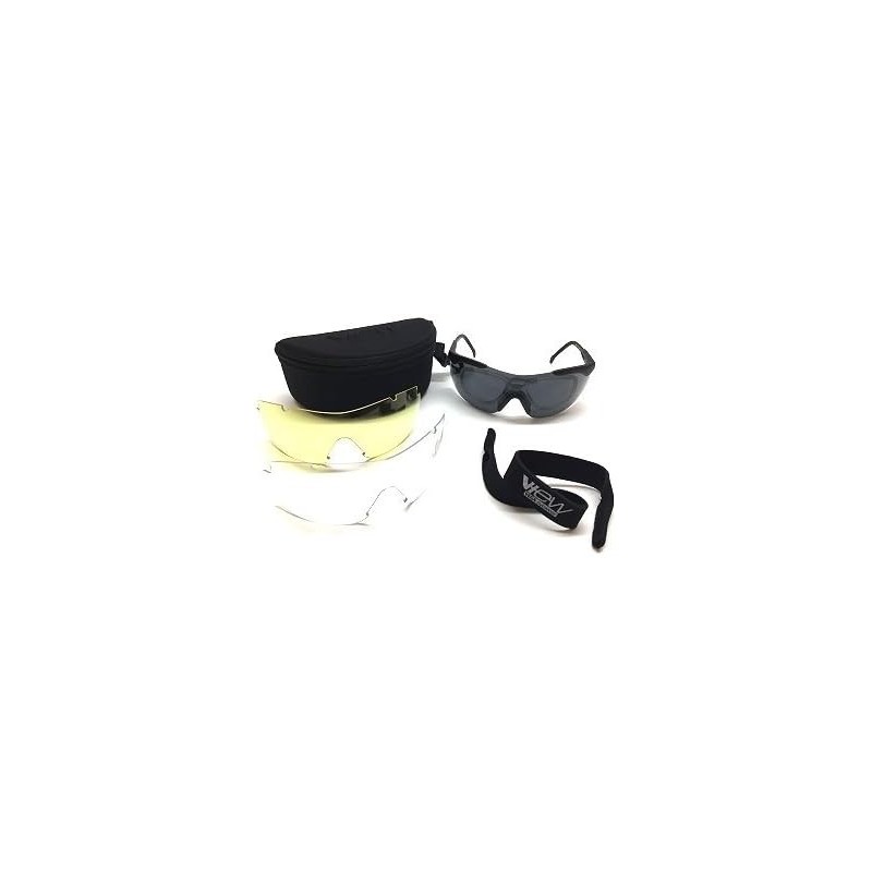 FULL Kit GLORY Ballistic Glasses x3 lenses - VEGA HOLSTER