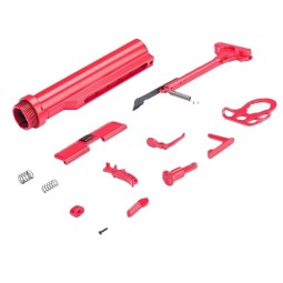 Kit completo customizzazione ROSSO per serie AR15 AEG - CYMA