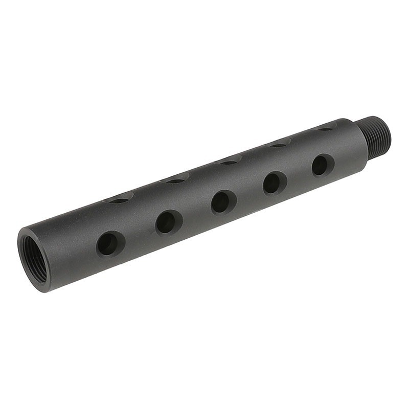 ESTENSIONE canna esterna 117mm FORATA - SLONG AIRSOFT