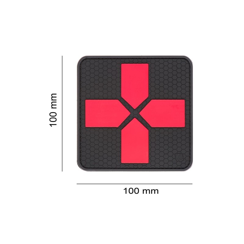 Patch in PVC CROCE MEDICA GRANDE - JTG