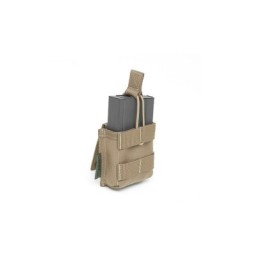 Warrior Single 7.62 x 51mm Open Short Mag Pouch coyote