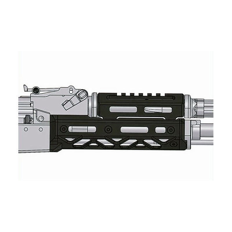 Frontale CORTO per serie AK stile KPYK CRC m-lok - 5KU