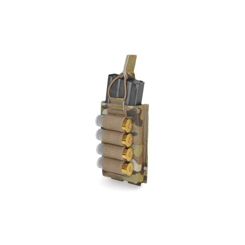 warrior OPS singlr open 5.56mm with shotgun multicam