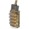 warrior OPS singlr open 5.56mm with shotgun multicam