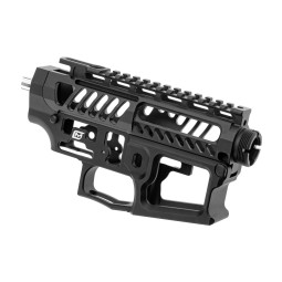 Body M4 aeg SKELETON SPEEDSOFT in alluminio CNC - Mancraft