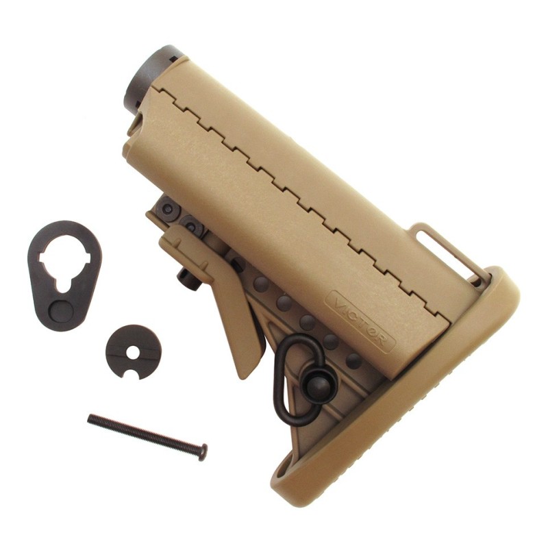 Rubber Butt Pad for Bushmaster M4 Stock - G&P