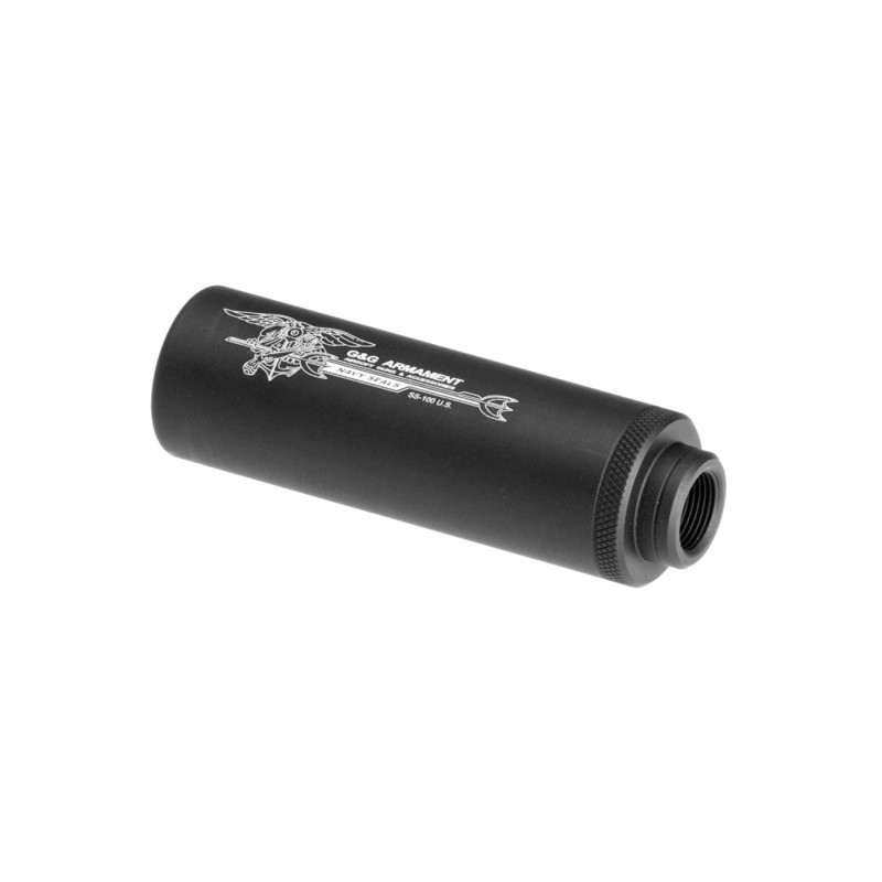 Mock Suppressor 100mm NAVY SEALS 14mm CW - G&G
