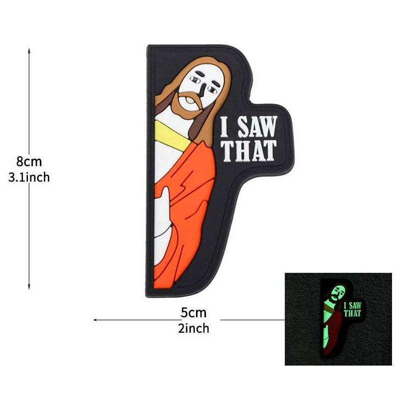 PVC Patch JESUS SAW THAT - DELTA ARMORY