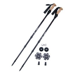 bastoni da trekking modulari in alluminio