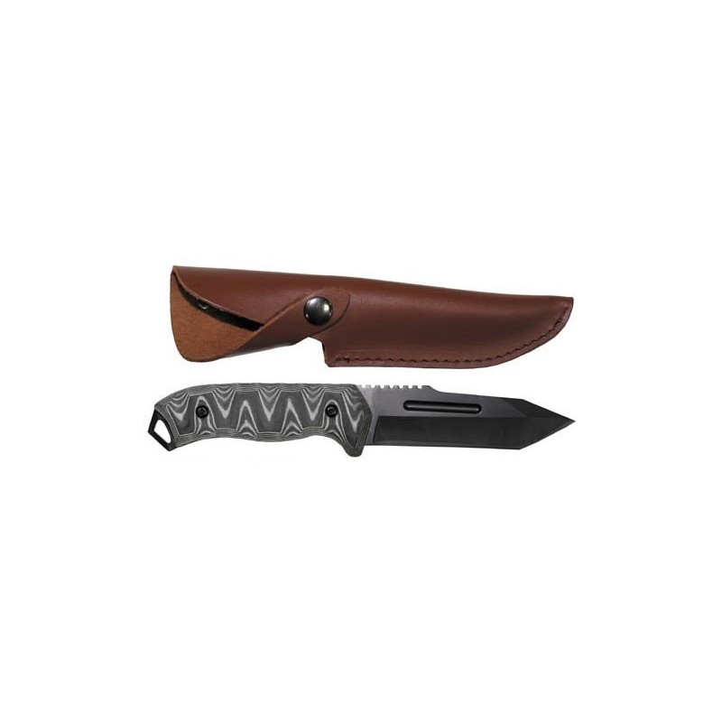 Coltello con manico Micarta