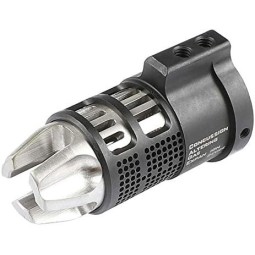 VG6 Epsilon 556 Style Flash Hider and CAGE Black - KUBLAI