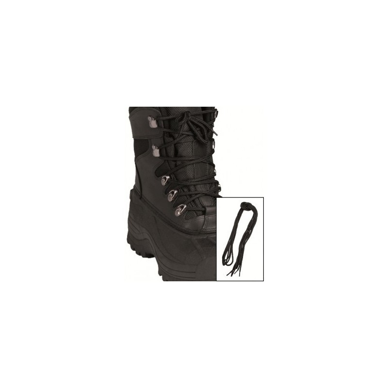 laccio 80cm cotone nero