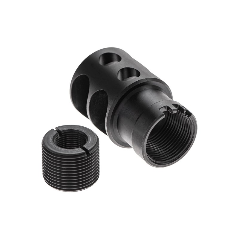 Rompifiamma stile DTK-2 - 14mm CCW e 24 mm CW - 5KU