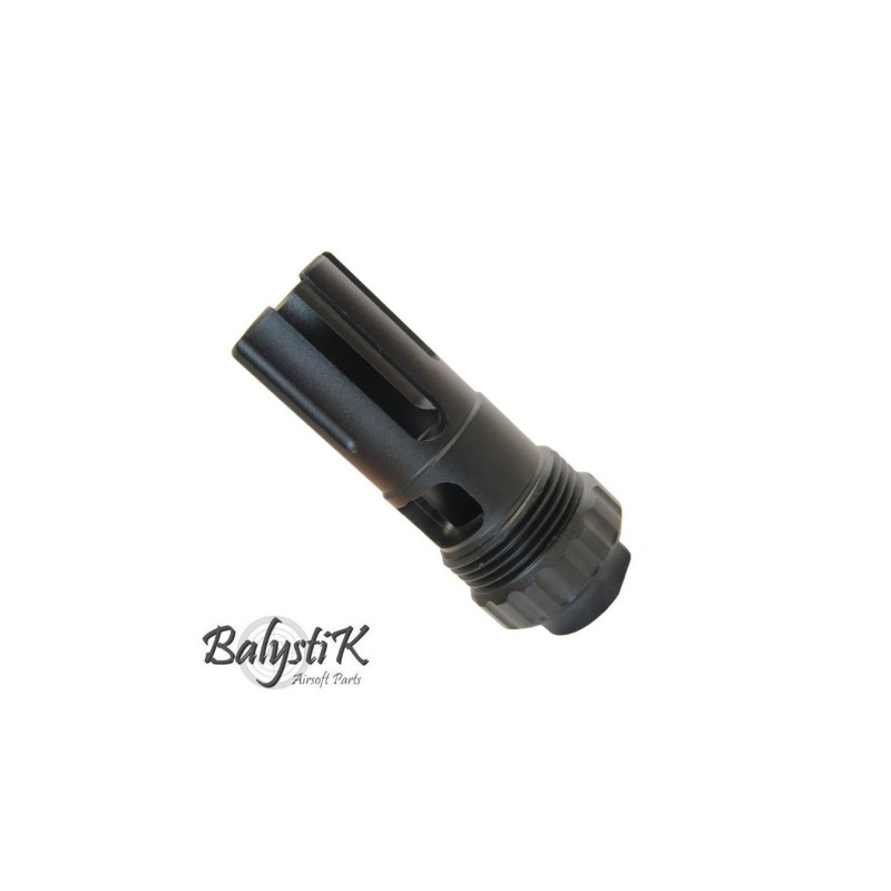 3-Prong Flash Hider 14mm CCW - Balystik