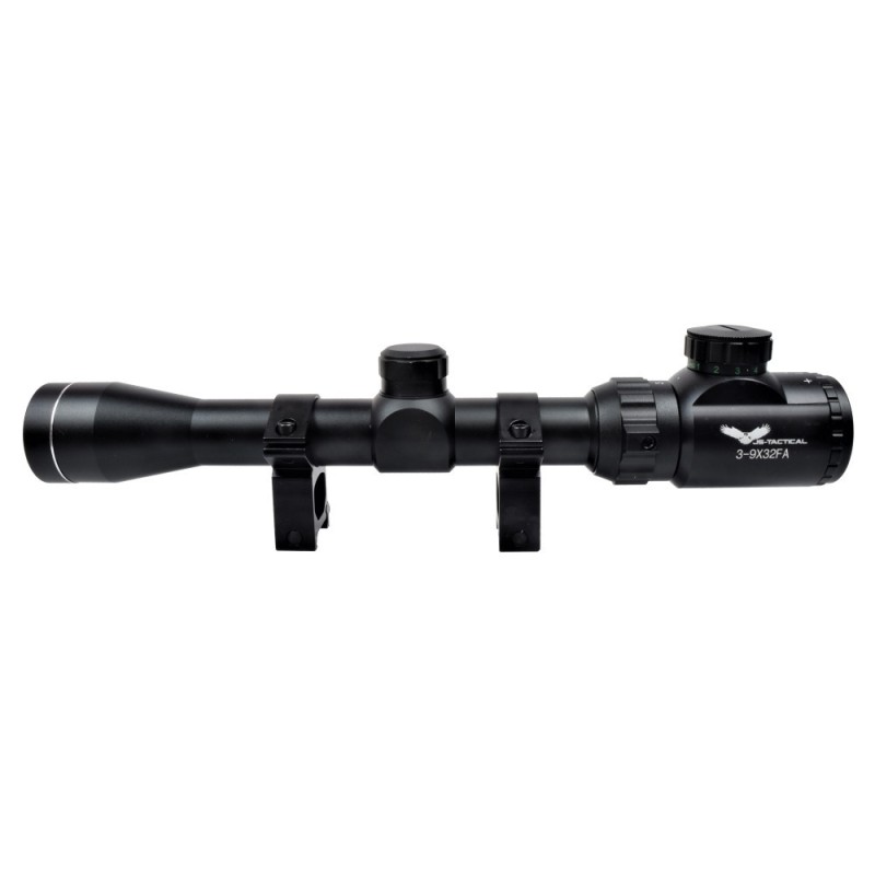 Ottica zoom variabile 3-9 x 32 FA  - J S Tactical