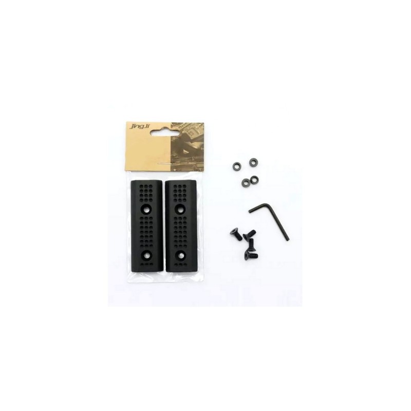 Set of 2 Polymer M-LOK Rail Covers - ACM