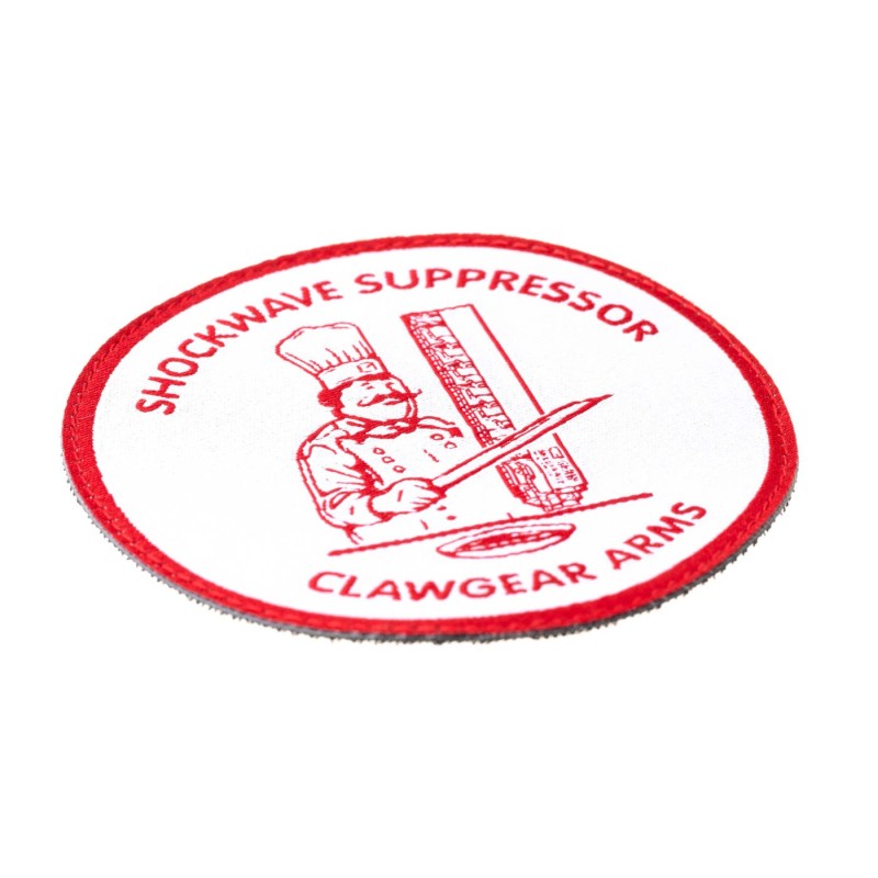 SHOCKWAVE SUPPRESSOR Woven Patch - Clawgear Arms