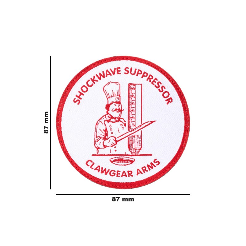 SHOCKWAVE SUPPRESSOR Woven Patch - Clawgear Arms