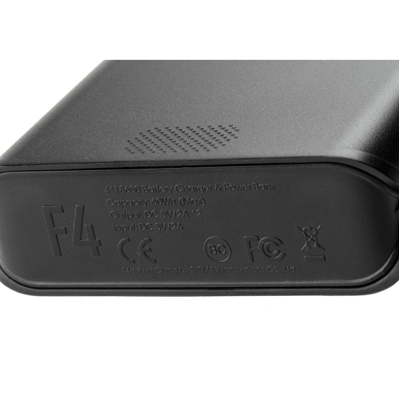 Caricabatterie 18650 e powerbank F4- NITECORE