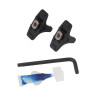 Set 2 handstop BIKINI attacco M-lok in polimero - Strike Industries®