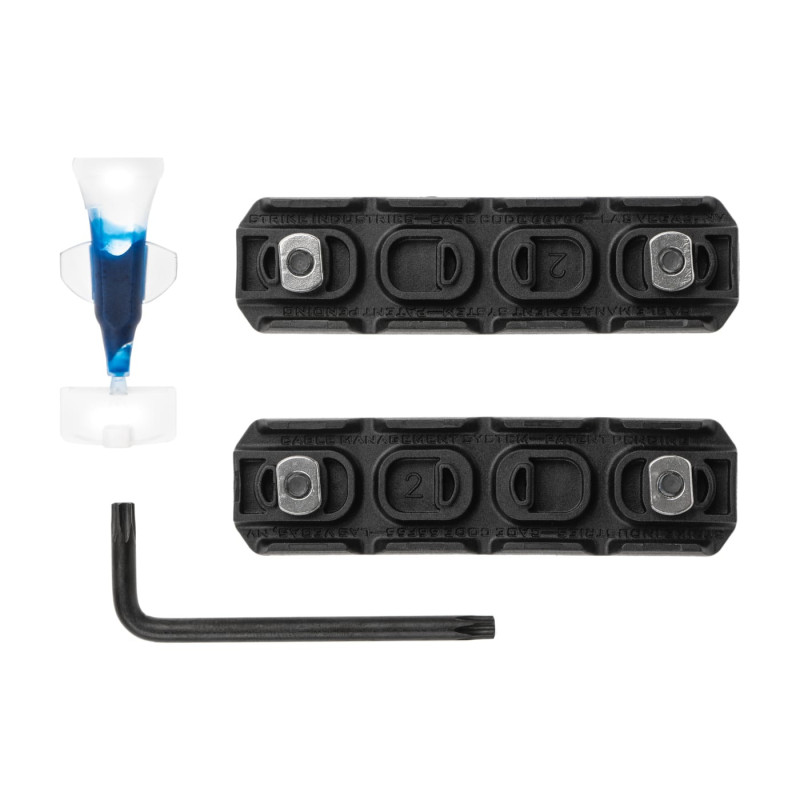 Set 2 copri M-LOK con PASSACAVI - STRIKE INDUSTRIES®