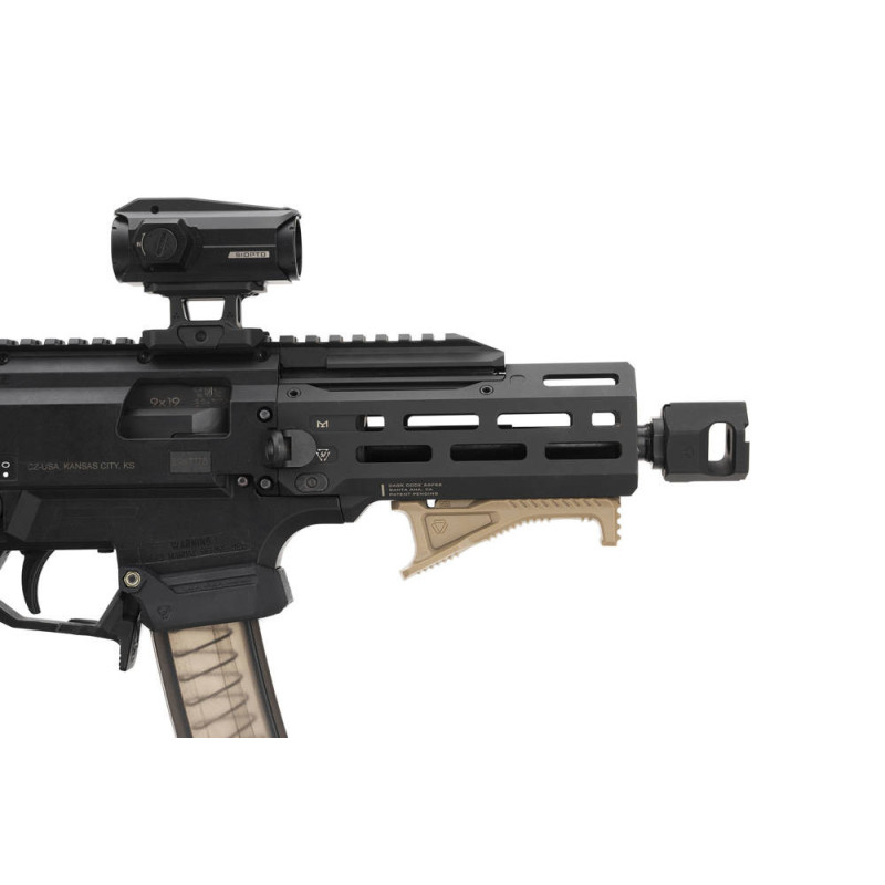 Grip frontale angolata COBRA con passa cavi M-LOK e KEYMOD - Strike Industries®