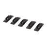 set 5 copri frontale V1 M-LOK in polimero - Strike Industries®