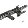 Impugnatura frontale UTG® COMPACT gommata attacco M-LOK® - Leapers®