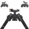 Adjustable Bipod 4 Positions ACCU TAC Style - BD