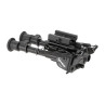 COMPACT Adjustable 6-9 Inch Bipod with RIS Mount - Firefield