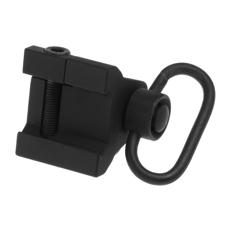 Metal Hand Stop with QD Sling Mount RIS Attachment - M-ETAL