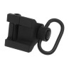 Metal Hand Stop with QD Sling Mount RIS Attachment - M-ETAL